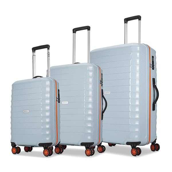 Aristocrat Altitude Set of 3 (Cabin+Medium+Large) Trolley Bags