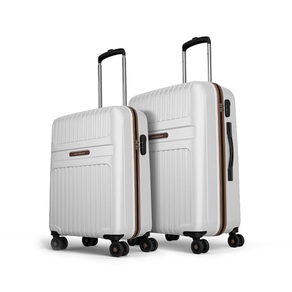 Aristocrat Atlas Set of 2 (Cabin+Medium) Hard Case Trolley Bags