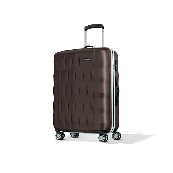 Aristocrat Comet Medium Polycarbonate 8-Wheel Trolley Bag