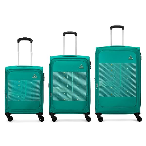 Aristocrat Duralite Soft Case Trolley Bags Set of 3