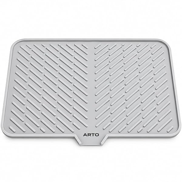 Arto Heat Resistant Silicone Dish Drying Mat