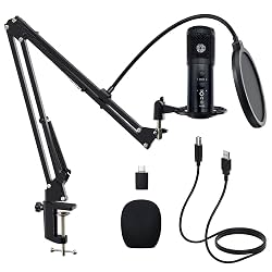 Audio Array AM-C42 Plug & Play AI Noise Cancelling USB Condenser Microphone
