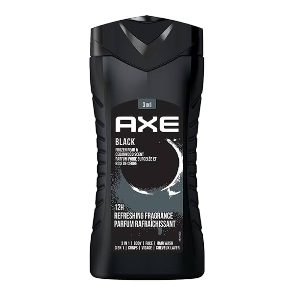 Axe Black 3 In 1 Body, Face & Hair Wash for Men