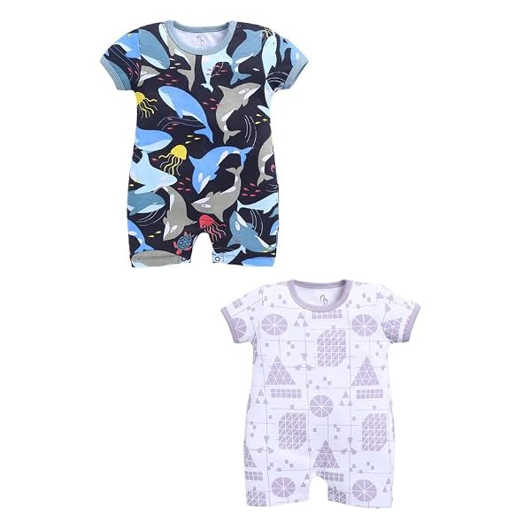 BABYGO Boys Rompers