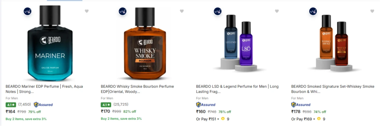 BEARDO Eau De Parfum upto 82% Discount
