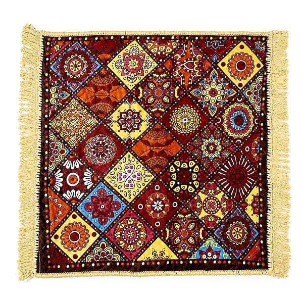 BENAVJI Traditional Floral Printed Carpet Rug for Living Room