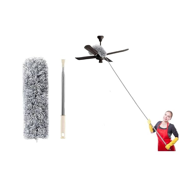 BKDT Marketing Long Handle Microfiber Feather Duster