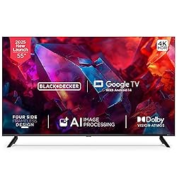 BLACK+DECKER (55 inches) A1 Series 4K Ultra HD LED Smart Google TV