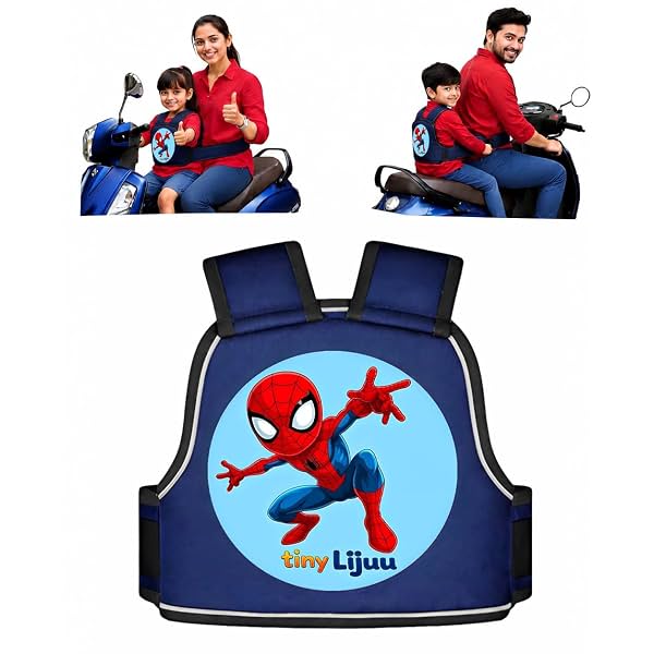 Baby & Kids Safety Belt for Two Wheeler Bike & Scooty (2–12 Years)