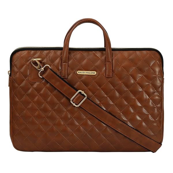 Bagsy Malone Unisex | Men | Synthetic Leather Briefcase Best Laptop Messenger Bag Satchel for Men