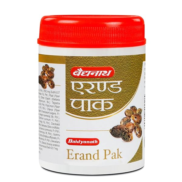 Baidyanath Ayurved Erand Pak - 120gm | Helps in Arthrities, Constipation & nerve diseases (Pack of 1)