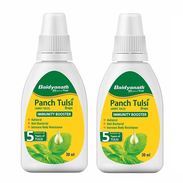 Baidyanath Ayurved Panch Tulsi Drops - 30 ml, Po2