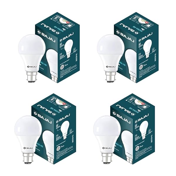 Bajaj Ivora Hb Led Lamp 9W Cdl Cool Daylight B22D|Energy Efficient|Environment Friendly|Ir,Uv Free|3.5 Kv Surge Protecti