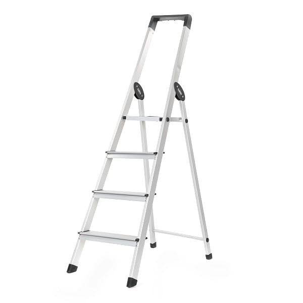 Bathla Prime 4 - Step Foldable Aluminium Ladder