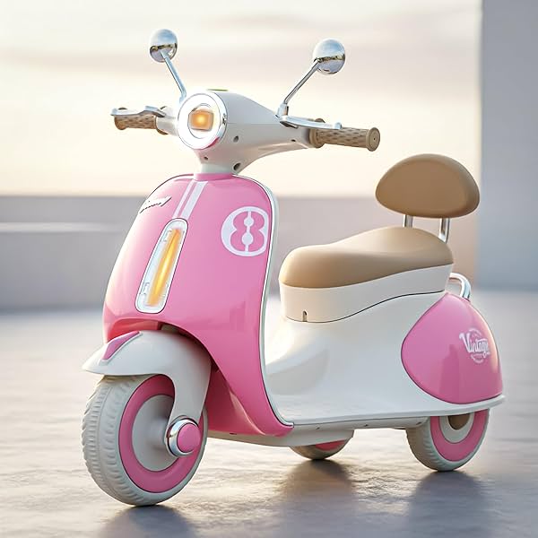 Baybee Vintage Battery Operated Bike for Kids