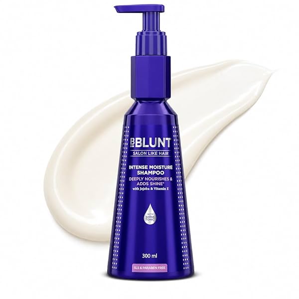 Bblunt Intense Moisture Shampoo Jojoba Vitamin E 300 ml