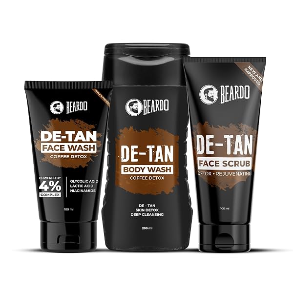 Beardo De-tan Har Roz Kit For Men (Set of 3)