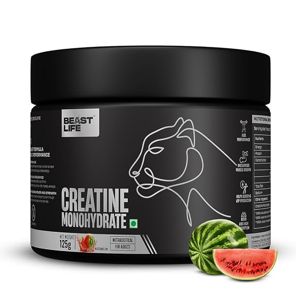BeastLife Micronised Creatine Monohydrate Powder 125g