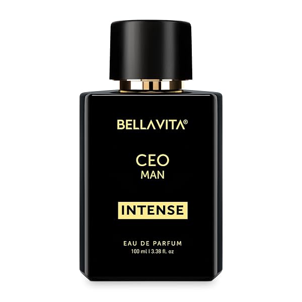 Bella Vita Luxury CEO Men Intense Long Lasting Perfume for Man | EDP 100ml | Bergamot, Lavender & Orchid | Citrus, Woody
