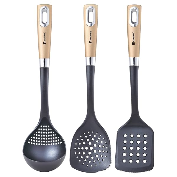Bergner Centro 3-Pcs Nylon Kitchen Tool Set