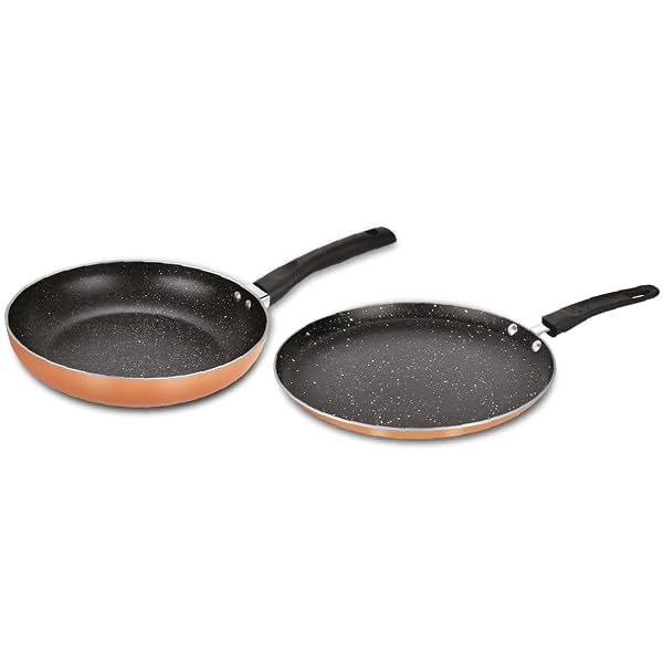 Bergner Copper Plus Non Stick Cookware Set 2Pc
