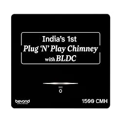 Beyond Appliances Cube BLDC Plug N Play Ductless Kitchen Chimney | 1500 CMH