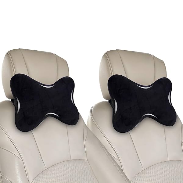 Billebon Neck Rest Pillow for Head Rest Fiber Neck Support for Car Seat