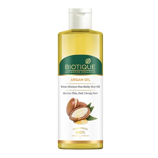 Biotique Argan Oil Hair Mask from Morocco | Enriched with Moroccan Argan Oil