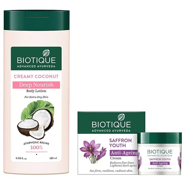 Biotique Bio Saffron Dew Youthful Nourishing Day Cream For All Skin Types