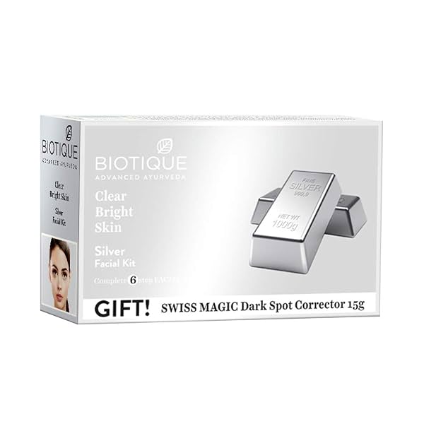 Biotique Bio Silver Facial Kit, 65g
