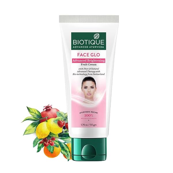 Biotique Face Glo Advance Brightening Fruit Cream, 50g