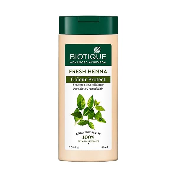 Biotique Fresh Henna Color Protect Shampoo & Conditioner