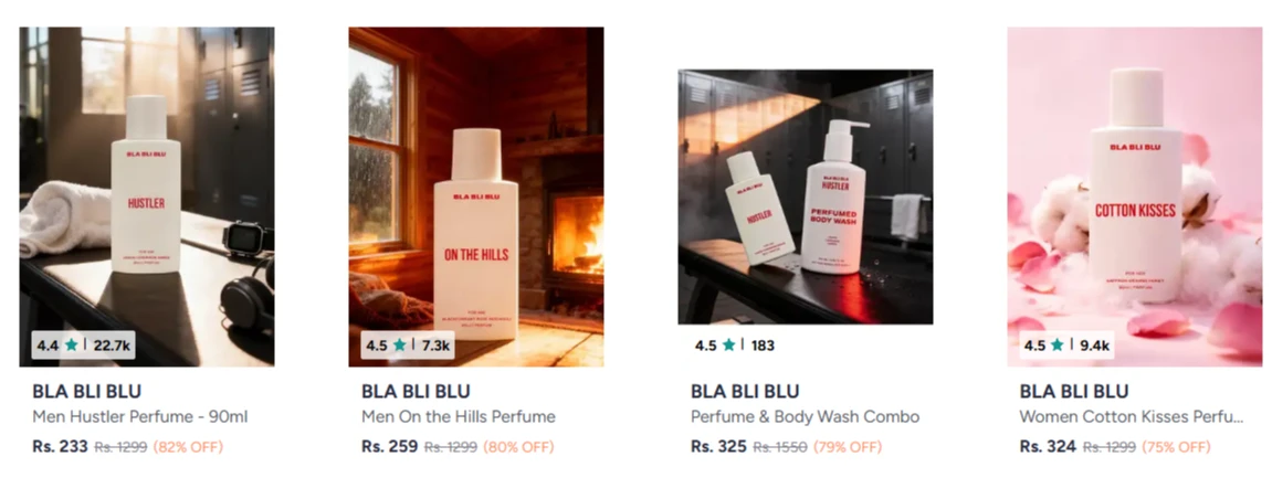 Bla Bli Blu Perfume at minimum 75% Discount