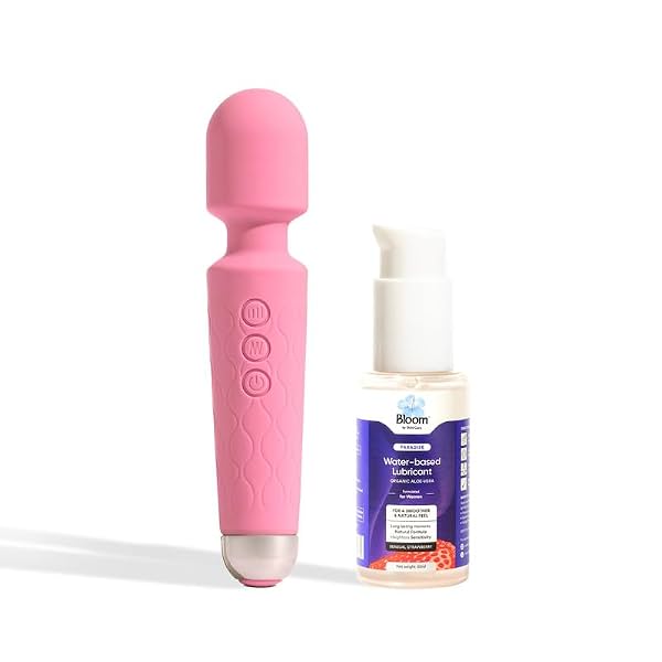 Bloom Rhythmic Combo for Muscle Relaxation & 1 Water-Based Lubrication (50ml)