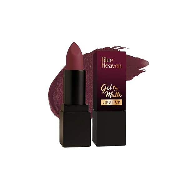 Blue Heaven Get Matte Lipstick | Soft Matte Finish and Lightweight Formula