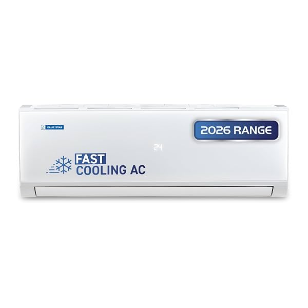 Blue Star 1.5 Ton 3 Star, New Star Rated, Inverter Split AC