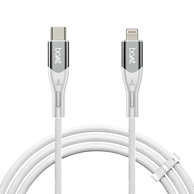 Boat Type C to Lighting Cable for 27W Fast Charging