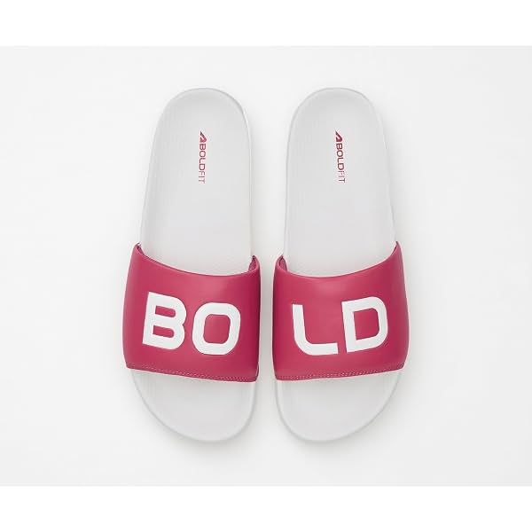 Boldfit Sliders for Woman, Premium PU Strap Women Slippers with Cushioned EVA