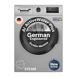 Bosch 8 kg 5 Star Front Load Fully-Automatic Washing Machine, Steam Hygiene