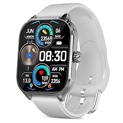 Bouncefit H9 Smart Watch – 2.01\' Full Touch Screen Display for Men