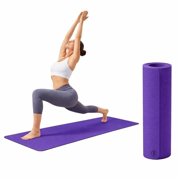 Btag Premium TPE Yoga Mat for Home Workout