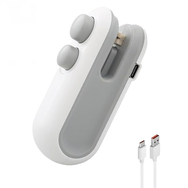 CAVALO - Be Unique Portable Mini Sealing Machine, Handheld Sealer for Vacuum Food Packets, Snacks, Chips, Fresh Storage,