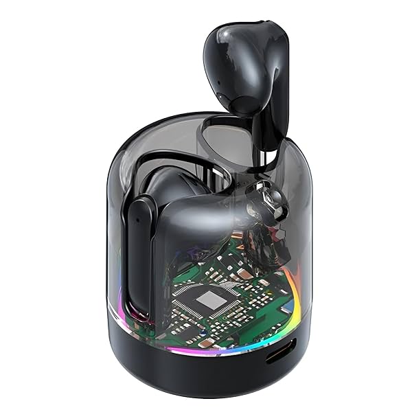 COREGENIX Transparent Wireless Bluetooth Earbuds