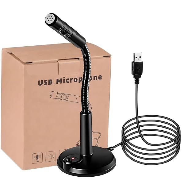 Cables Kart Noise Cancelling USB Microphone for Windows and Mac