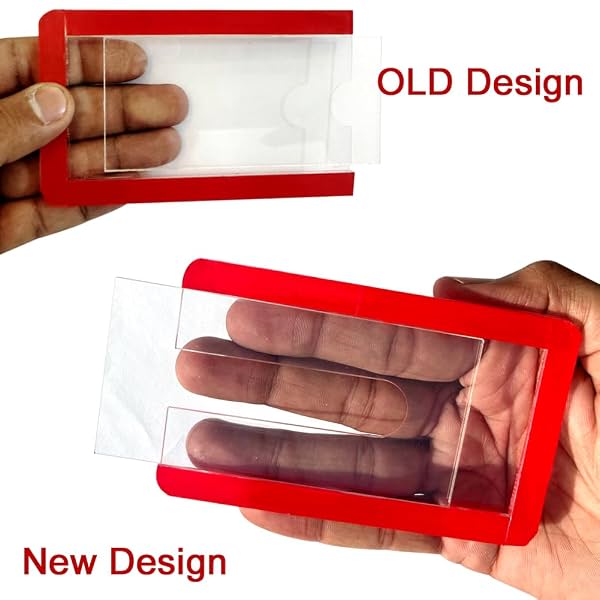 Card Holder for Car, ID Card Cover Holder with 3M Tape