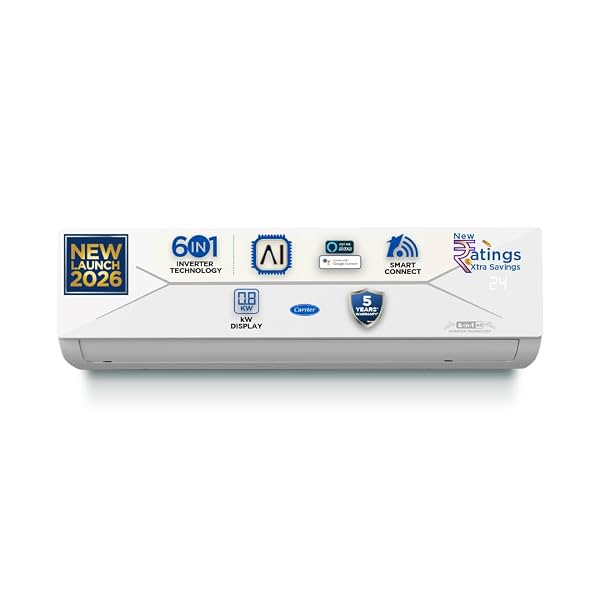 Carrier 1.5 Ton 3 Star Inverter Split AC