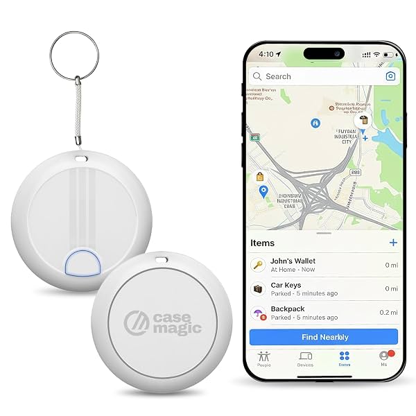 Case Magic G-Tag MFI Certified Bluetooth Item Finder | Apple Find My, iOS Only