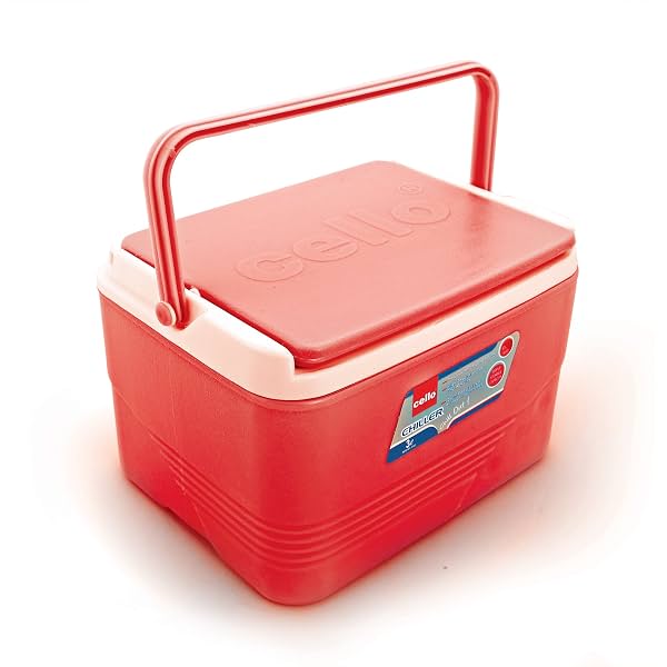 Cello Chiller Ice Box | Standard Size for Travel Party Bar Ice Cubes