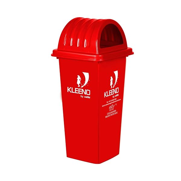 Cello Kleeno Dome Lid Plastic Garbage Dustbin Bucket 60 LTR