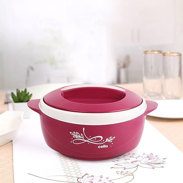Cello Sapphire 1250ml Steel Insulated Casserole